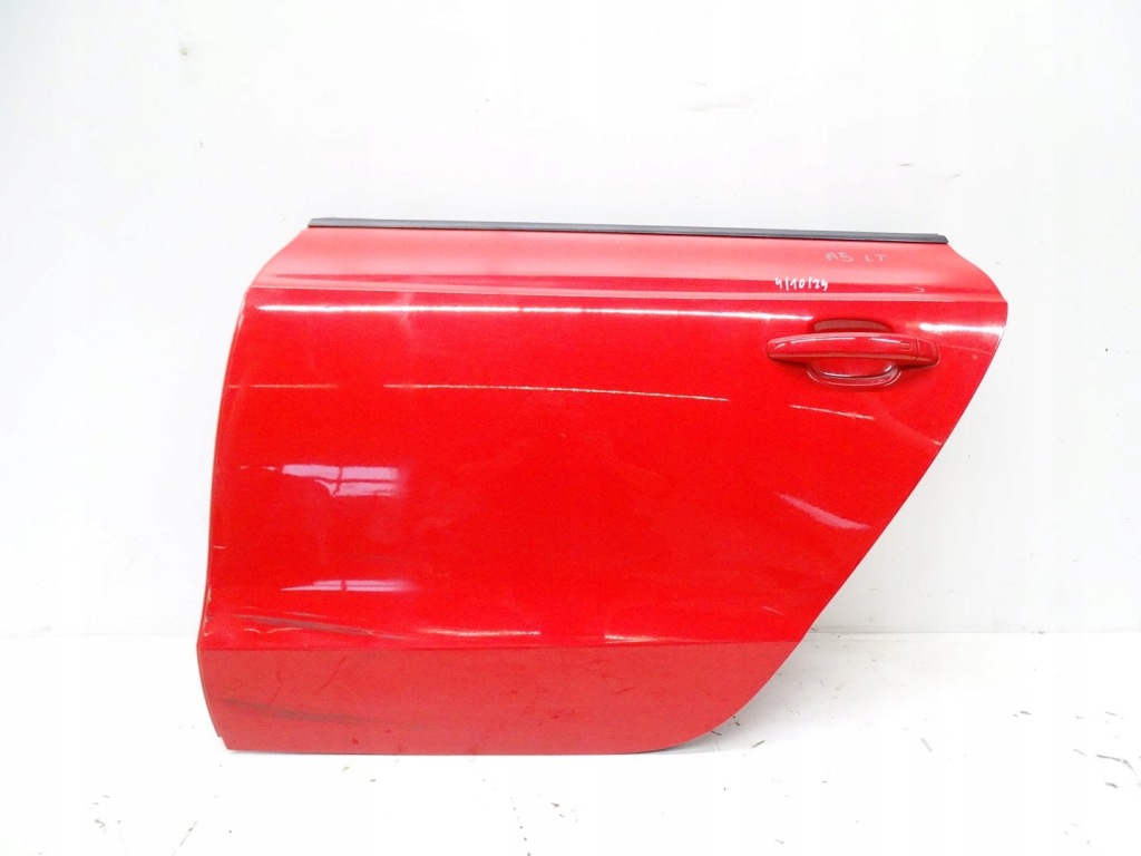 фото №1, Дверь левый задняя левая задние audi a5 8t 5d sb sportback красные