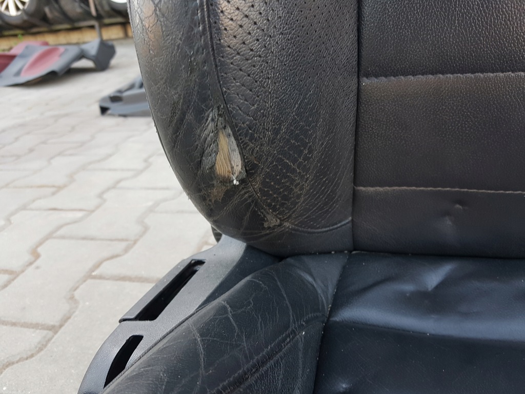 фото №7, Seat exeo 09-13r kombi сидіння заднє сидіння шкіра шкіряний