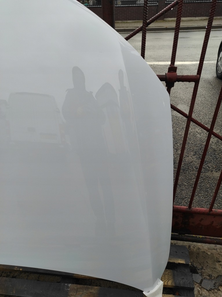 фото №6, Капот кришка двигуна сталь сталевий audi q3 8u 2011-2018 код лакофарбового покриття lb9a