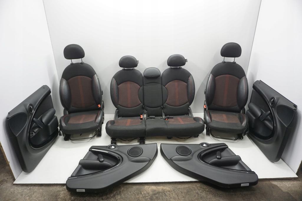 фото №1, Mini r60 s сиденья заднее сиденье обшивки