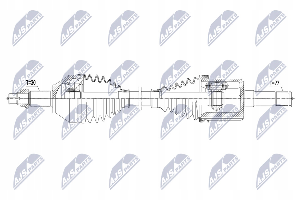 фото №2, Npw-ar-008 nty приводной вал приводная alfa romeo 159 2.4jt
