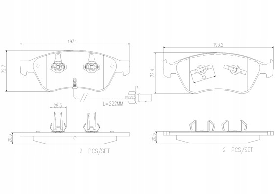 фото №4, 09.9915.11 brembo - диск гальмівний. audi