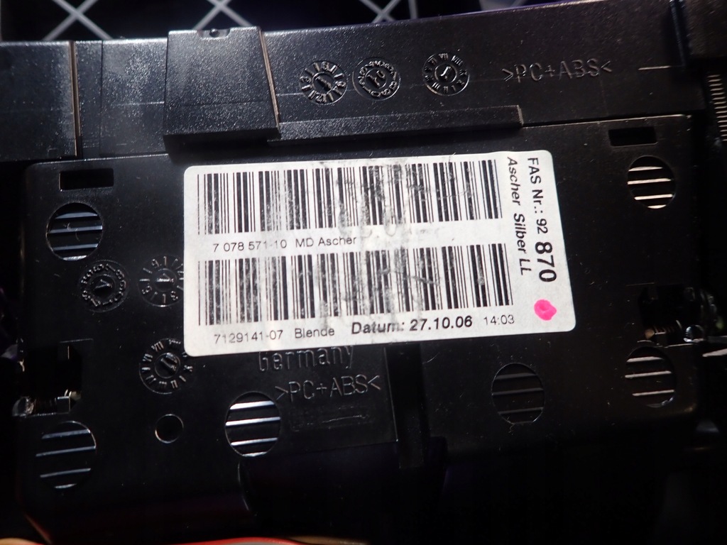 фото №8, Bmw e87 туннель средний 7068726 7129141-07 europa