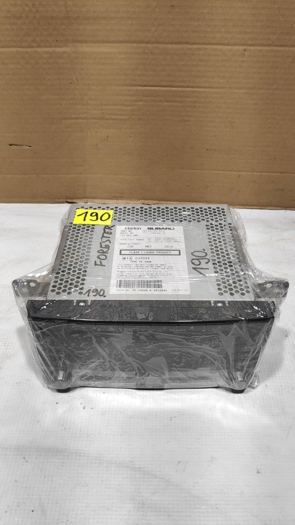 фото №10, Заводской радио cd subaru forester iii 86201sc401