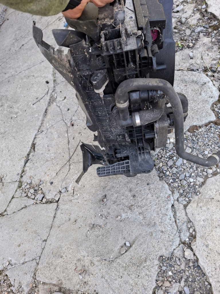 Mercedes w222 комплект радиатор воды кондиционер вентилятор вентилятор 350 cdi 13r Киев