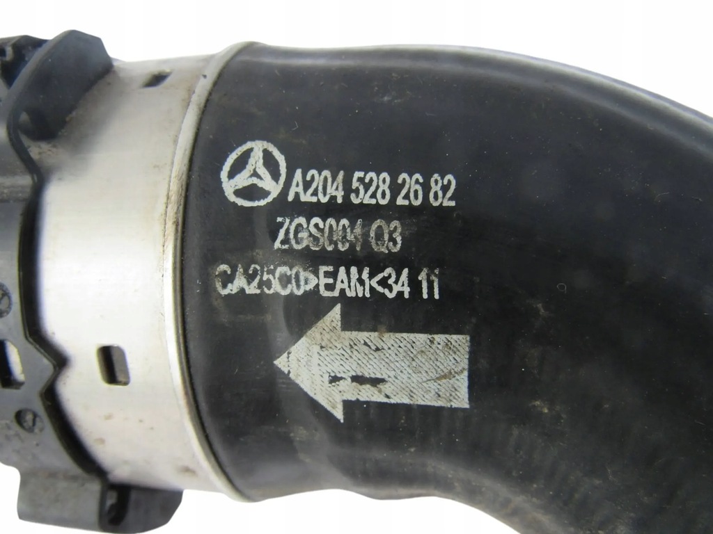 фото №5, Mercedes c w204 204 w212 212 труба wąż шланг інтеркулер 2045282682
