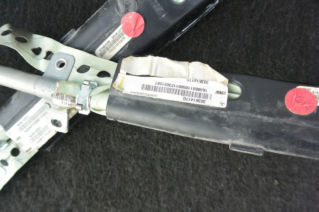 фото №7, Шторка безопасности воздушная левая правая mercedes gl 164 lift