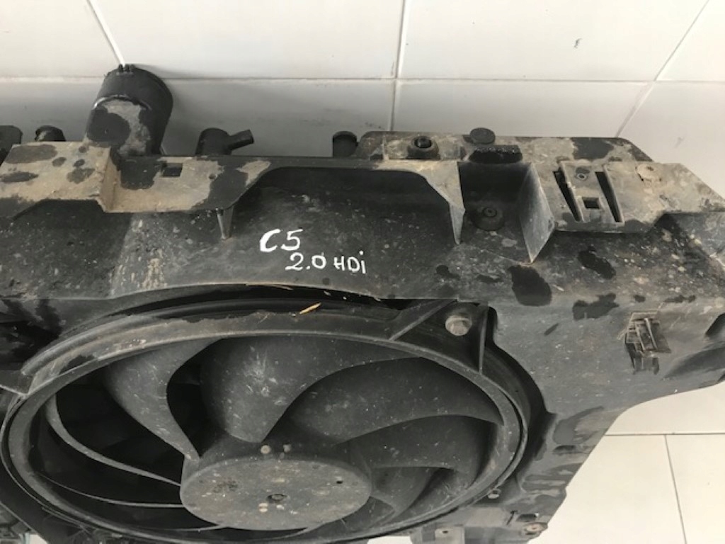 фото №4, Комплект радиатор citroen c5 i 2,0hdi