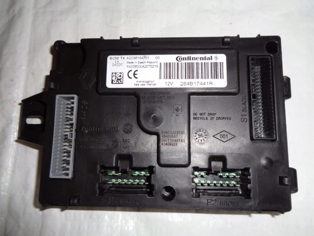 фото №1, Clio iv captur бортовой компьютер модуль блок управления bcm