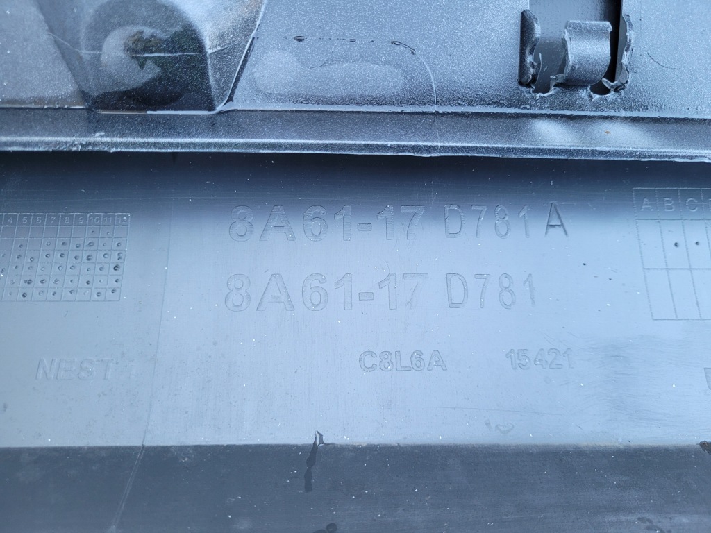 Ford fiesta vii | бампер диффузор спойлер задний задний 8a61-17906-a | 1434 в Украине