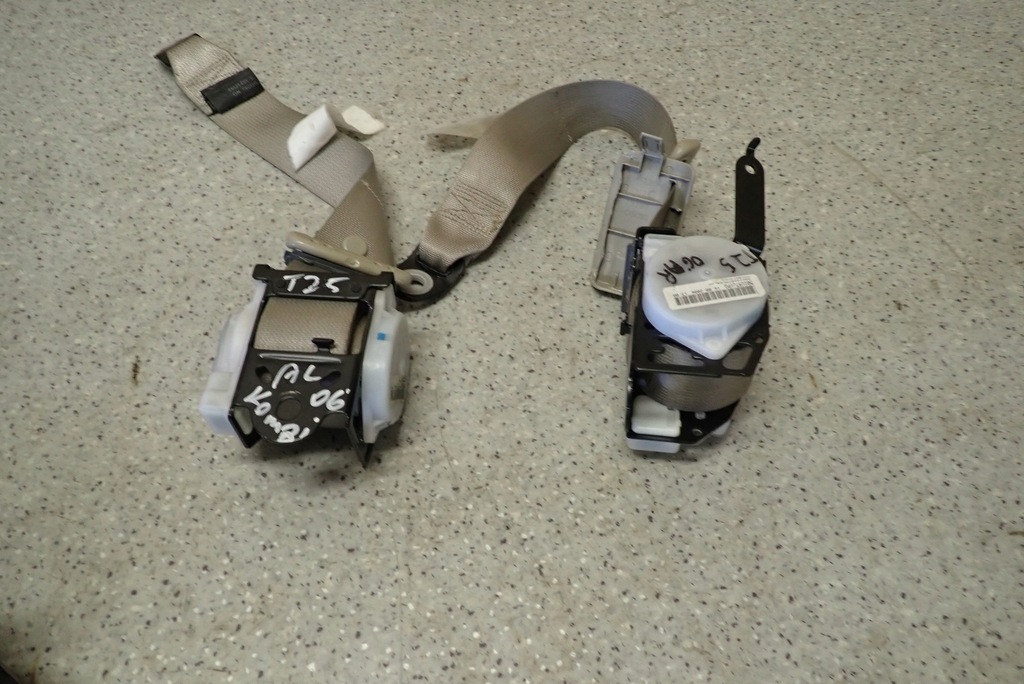 фото №3, Toyota avensis t25 02-07 pas безопасности задняя