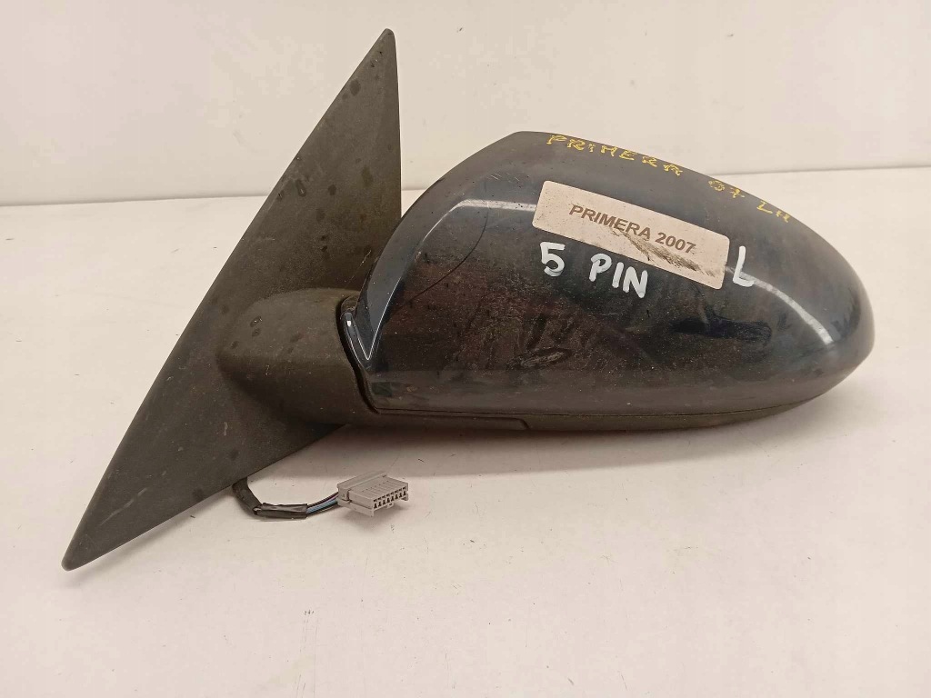 фото №1, Дзеркало ліва передні nissan primera 00-07 5 pin