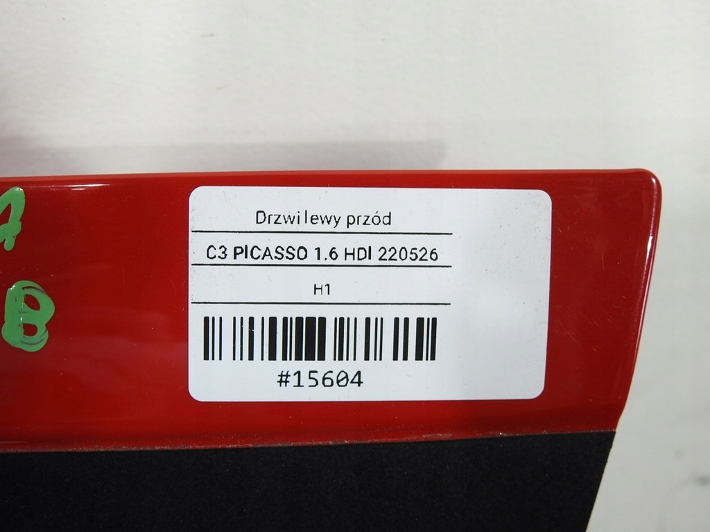 фото №12, Дверь левый перед kknb citroen c3 picasso