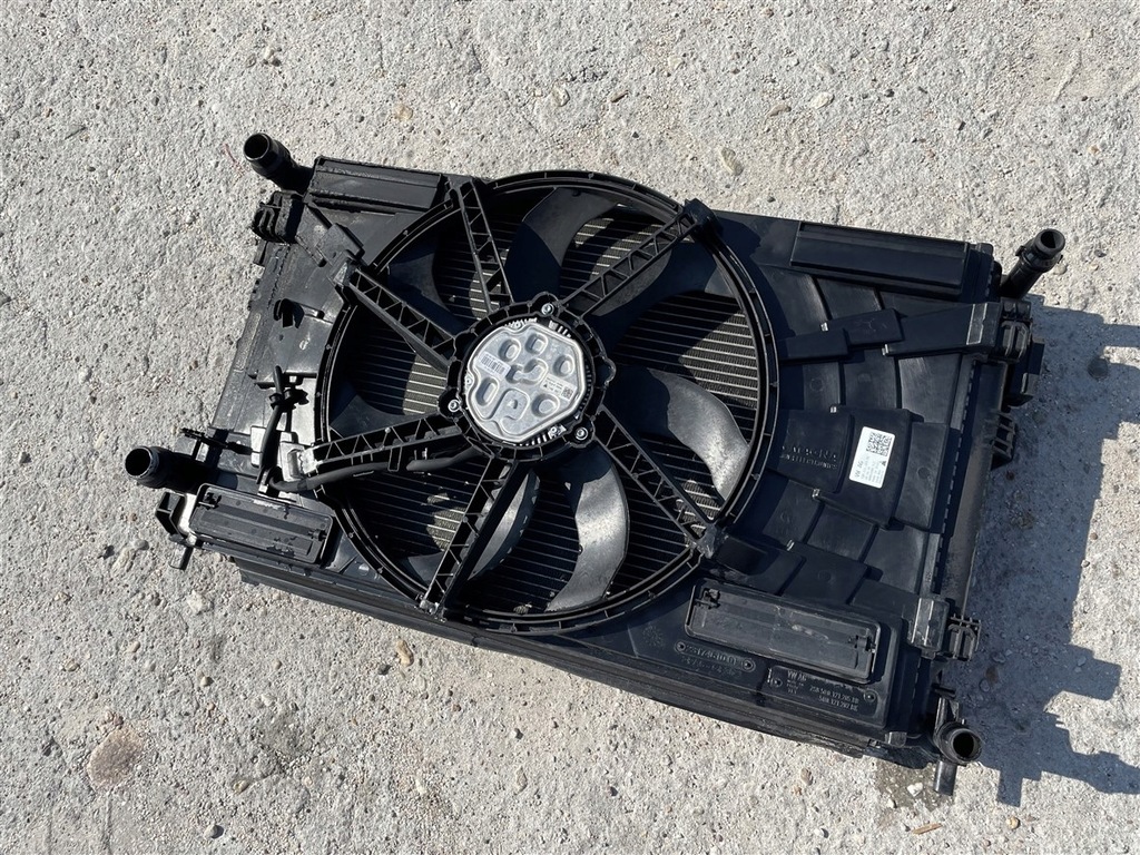 фото №7, Радиатор комплект радиатор вентилятор dsg 2.0 tdi vw passat b8 15-19 rok