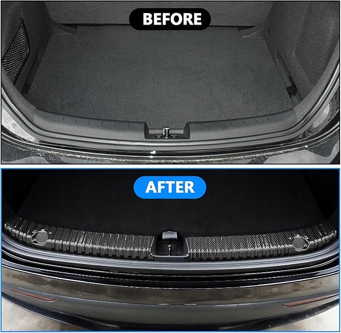 Багажник автомобильный защита порог для  tesla model y 2022 авто стопорное 1344 Цена