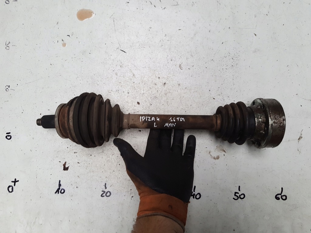 фото №1, Seat ibiza 4 iv 08-12r 1.6 tdi приводной вал левая механическая коробка передач