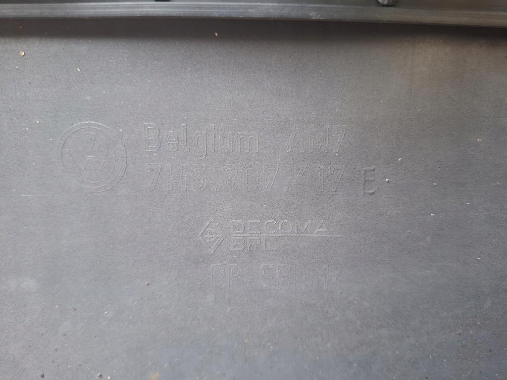 фото №14, Бампер задний vw t5 7h0 caravelle multivan transporter 02-07 чёрный