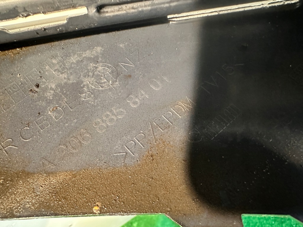 фото №10, Mercedes c-klasa w206 amg бампер перед передній