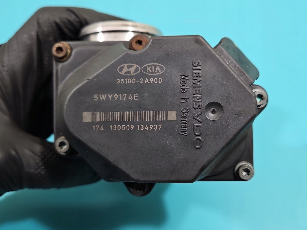 фото №8, Дроссельная заслонка hyundai i30 ii 12-16 5wy9174e 35100-2a900 1.4 crdi