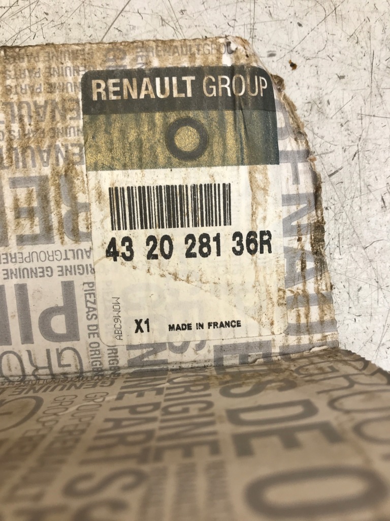 фото №3, Тормозные диски + подшипник задняя do renault scenic iii grand nowa оригинальная