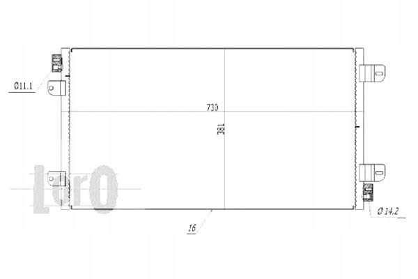 фото №2, Конденсатор кондиціонера renault master / mascott 07