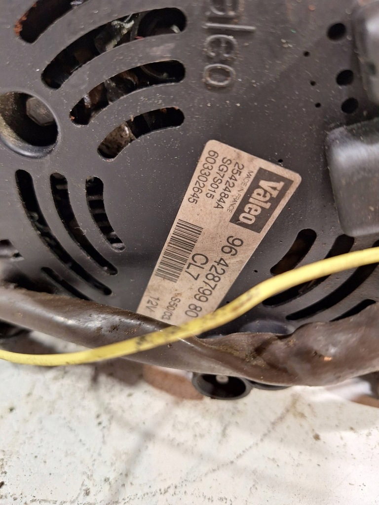 фото №7, Генератор 9642879980 peugeot 206 1.4 8v 02-