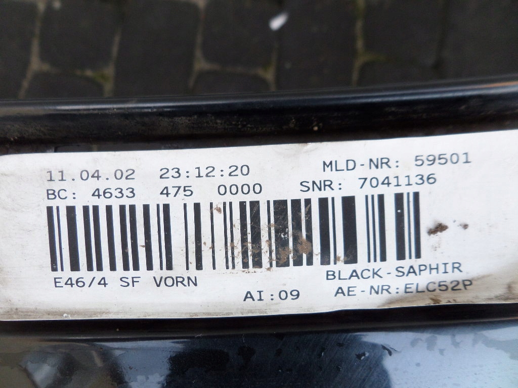 фото №7, Бампер передній перед bmw 3 e46 po lift liftingu