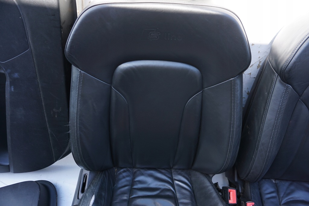 фото №11, Сидіння сидіння шкіра s-line підігрів 7 осіб audi q7 4l