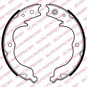 фото №2, Ls2008 delphi тормозные колодки тормоза peugeot 4008