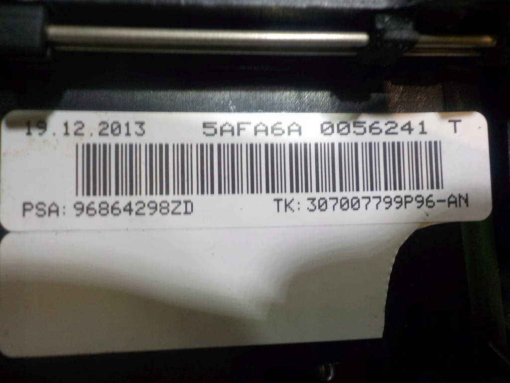 фото №4, Citroen ds5 14r подушка безпеки подушка водія 96864298zd