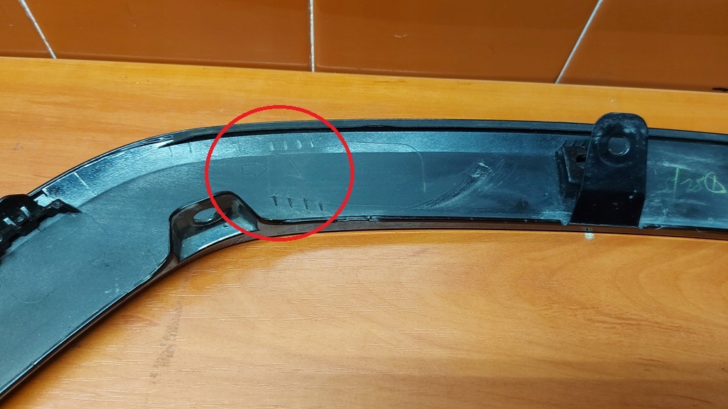 фото №14, Молдинг накладка крыла правая правый перед toyota rav4 v 18-