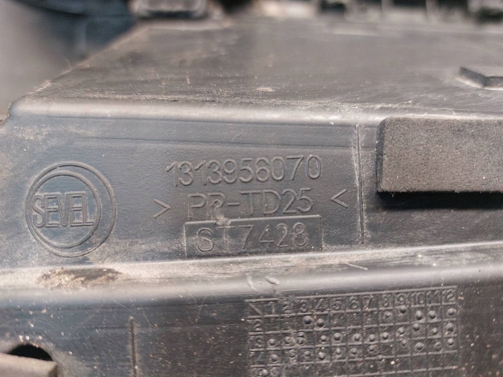 фото №9, Бардачок пасажира fiat ducato iii lift 1313957070 1313956070