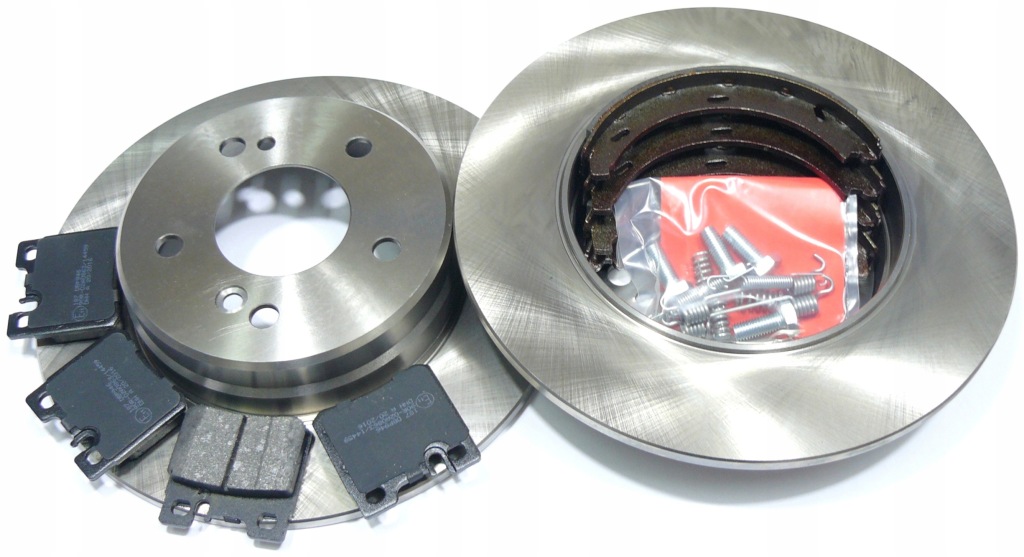 фото №1, Тормозные колодки тормозные диски 278mm тормозные колодки spr. задняя do mercedes w124 c w202 w210 slk r170