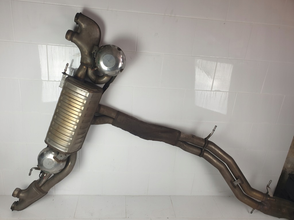 фото №1, Audi q7 4m выхлоп активный гаситель