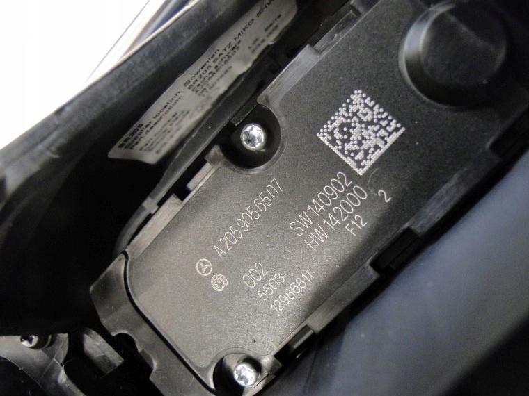 фото №9, Mercedes c 205 панель пепельница туннель drewno