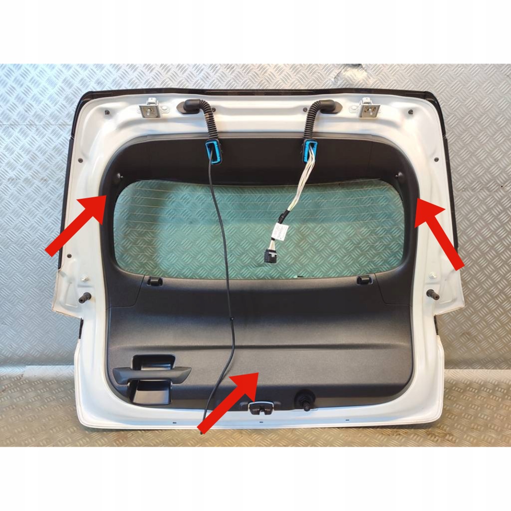 фото №7, Обшивка оббивка кришки задній багажника чотири елементи opel mokka b 20-25