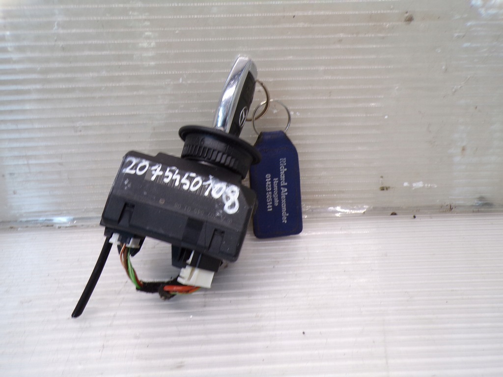 фото №1, Замок зажигания + ключ mercedes w204 w207 2075450108