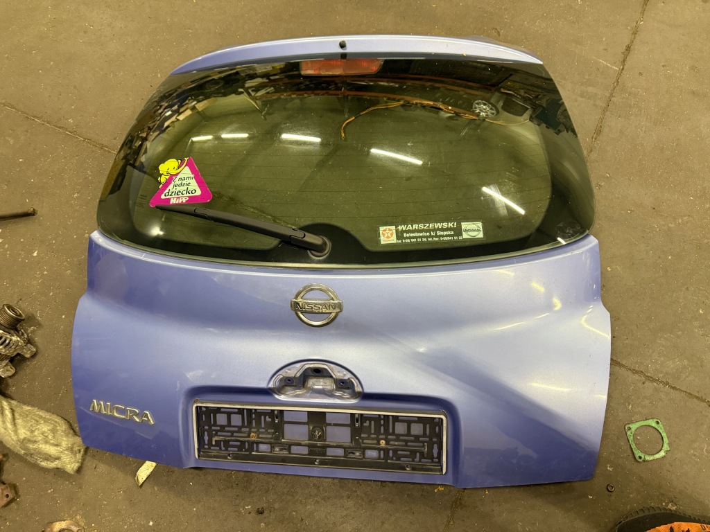 фото №1, Кришка багажника задня кришка багажника nissan micra k12