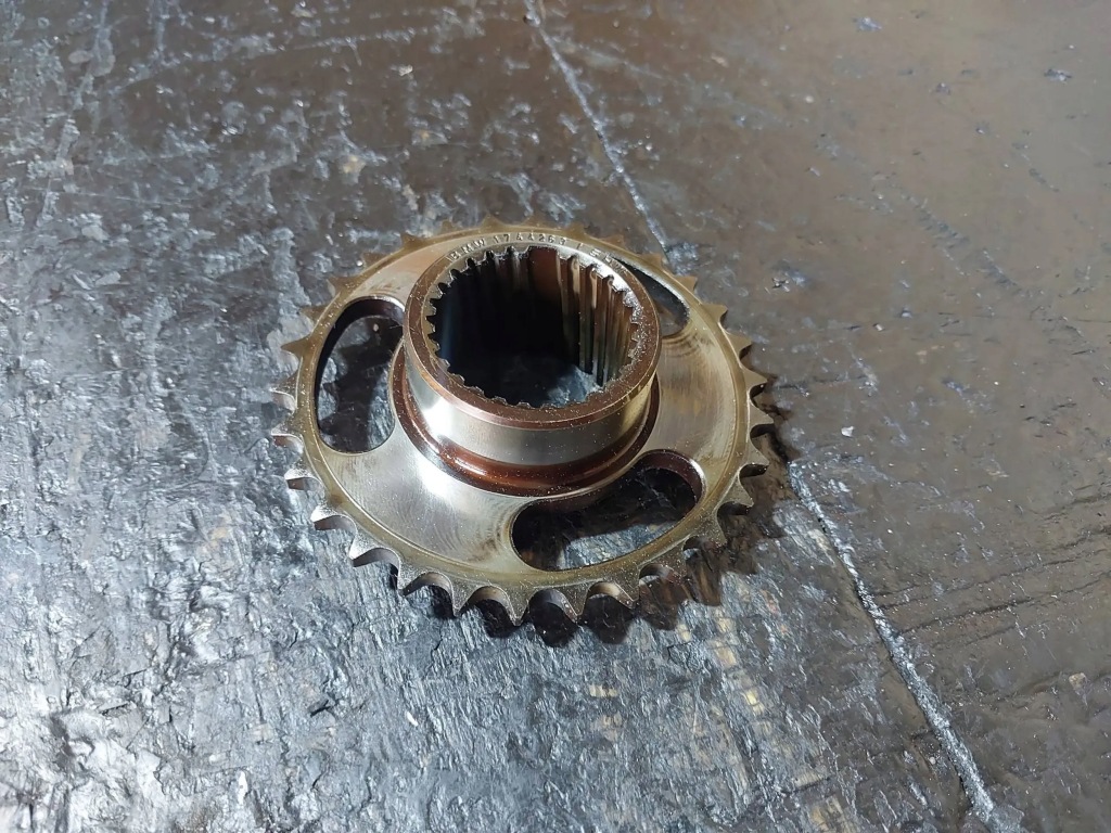 фото №7, Колесо зубчатое распределительного вала bmw 3 e46 323i m52b25tu 170km 1744263f 1744263