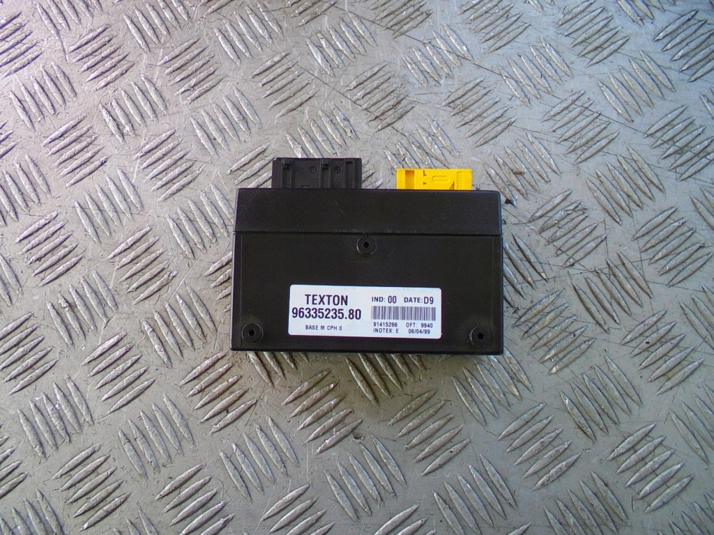 фото №1, Модуль комфорта 9633523580 citroen xsara 1.4b