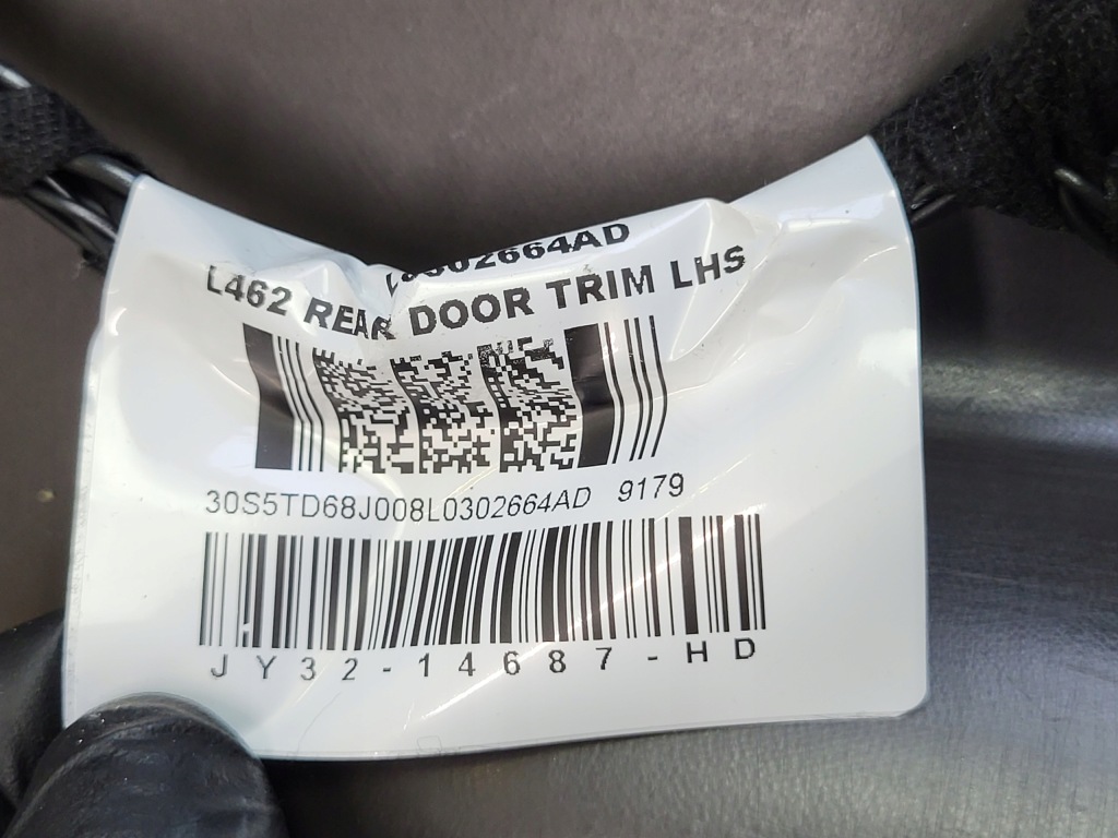 фото №12, Обшивка оббивка двері лівий задня land rover discovery v 5 l462 lr espresso