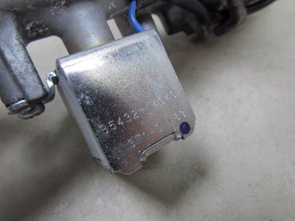Lexus rx400h 03-09 замок запалювання блокування 89783-48050 85432-14040 Зі Шроту