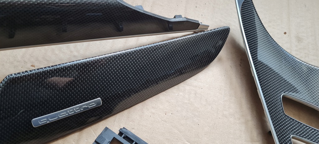 фото №8, S6 c7 4g a6 rs6 накладки декоративные декоры карбон дверь панели консоли