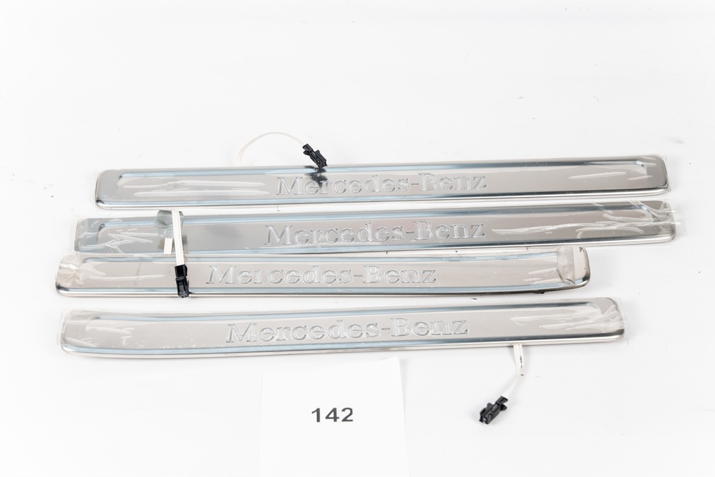 фото №1, Накладки пороговые пороги mercedes w223 s-class s580 amg