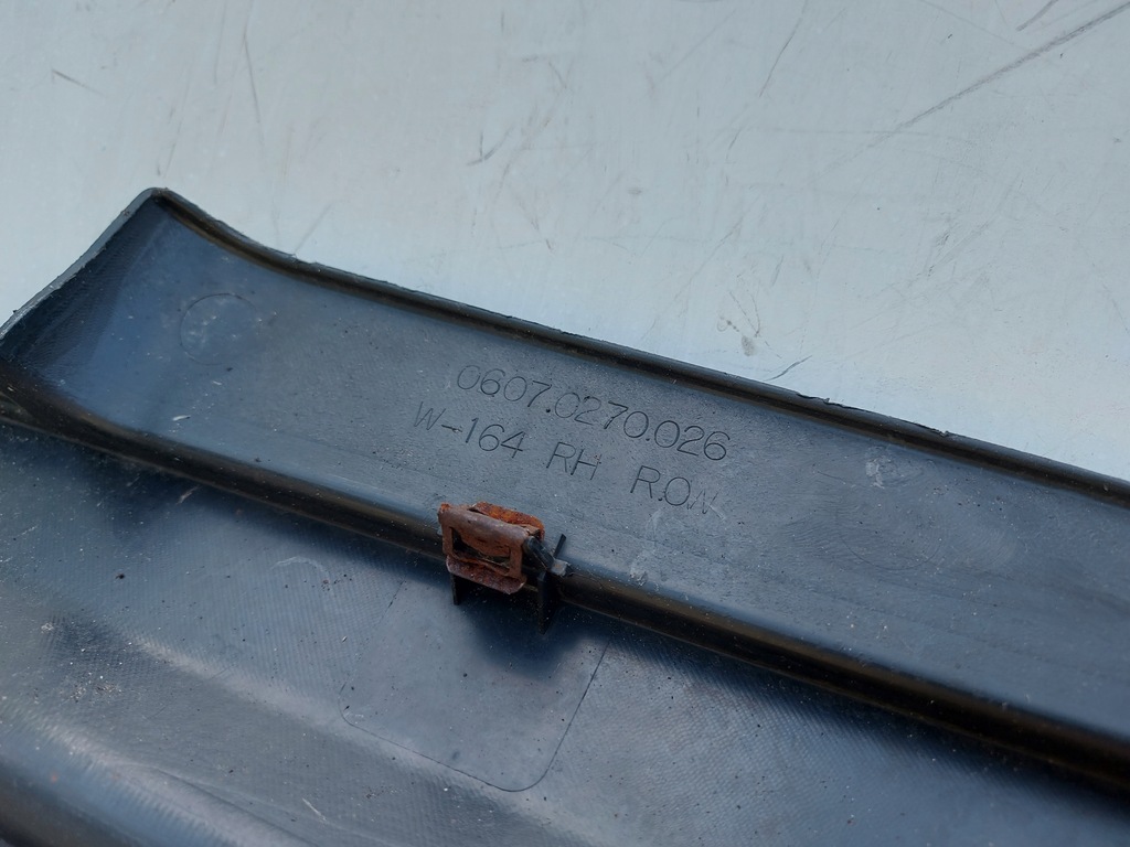 фото №12, Mercedes ml 164 підніжка молдинг поріг поріг правий