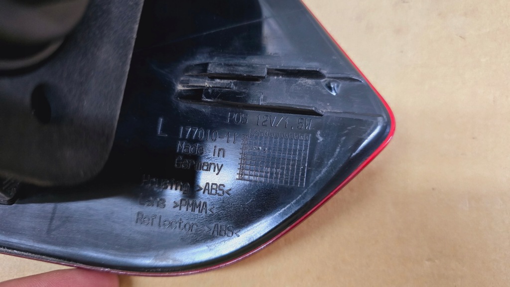 Ford galaxy mk2 mk3 3 2010 - 2015 r. polift фара ліва задня крила led Зі Шроту