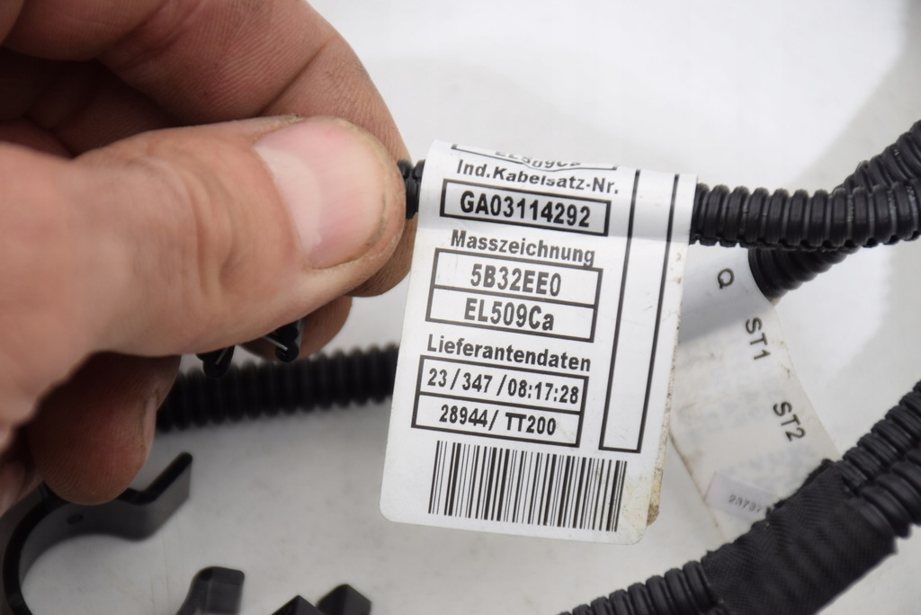 фото №9, Bmw x5 g05 50ex xm g09 50e b58x джгут трубопровід електропроводка двигуна b58b30s