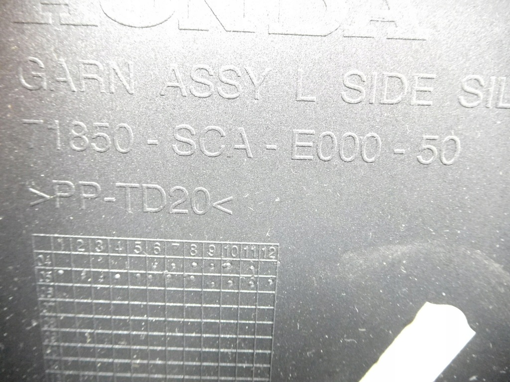 фото №13, Поріг сторона ліва honda cr-v 71850-sca-e10zf