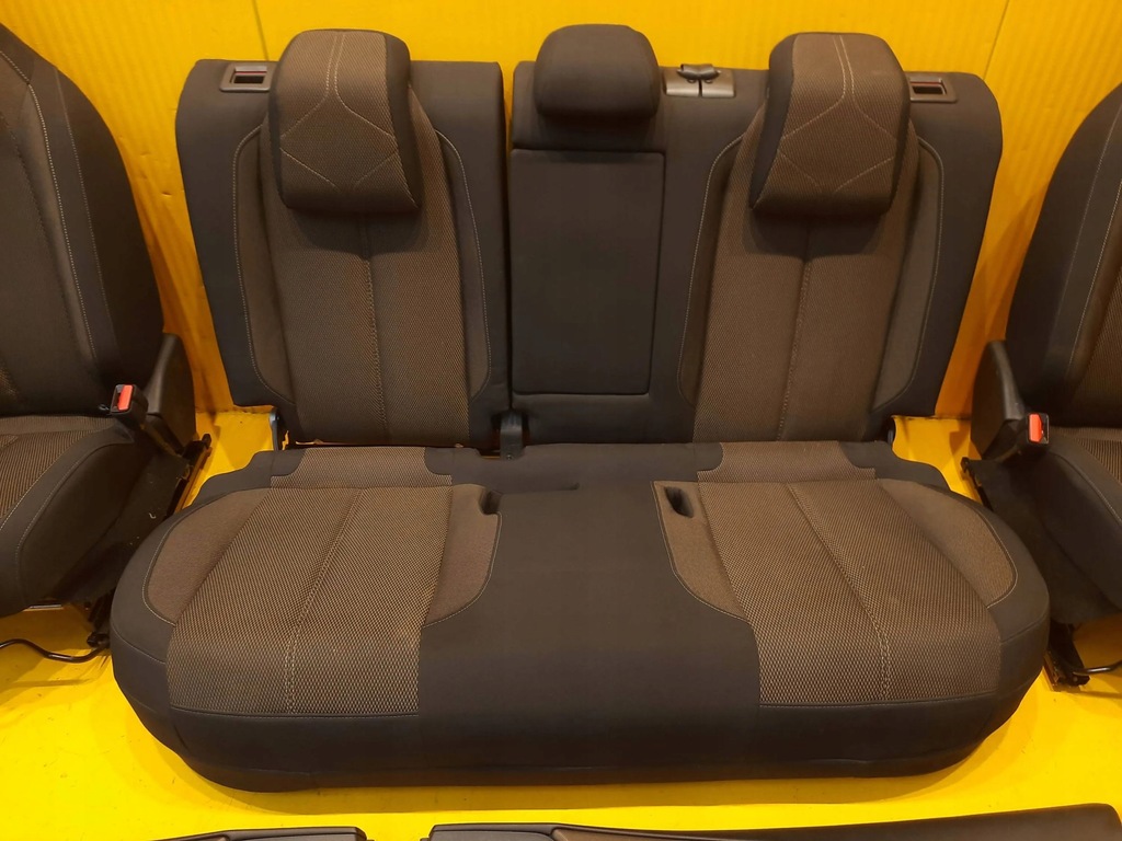 фото №13, Citroen ds7 crossback сидіння заднє сидіння обшивки тунель комплект 19r.