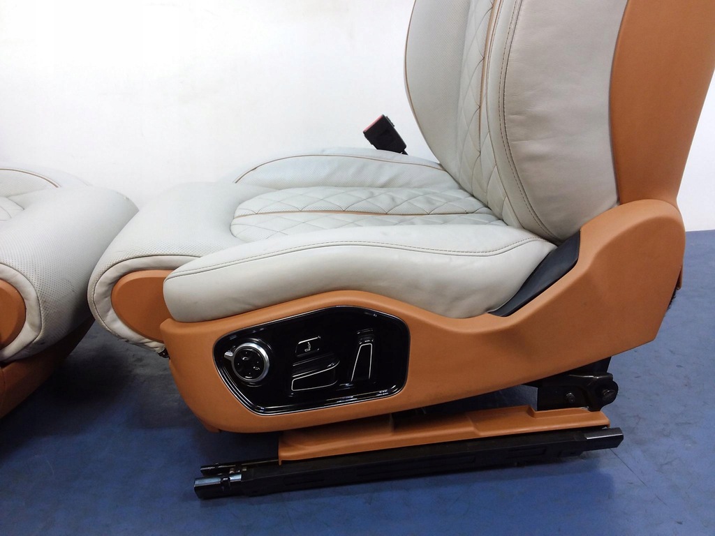 фото №13, Audi a8 d4 long lift сидіння заднє сидіння комплект valcona